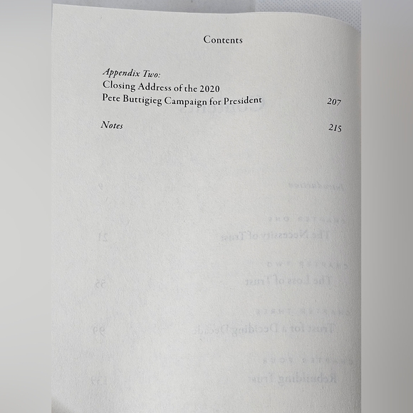 Pete Buttigieg Trust First Edition Signed Hardcover Book & COA South Bend Mayor - Picture 10 of 11